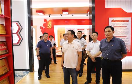 广西约拍小组联系方式建设协会专家到冶建公司对党忠诚教育基地指导工作